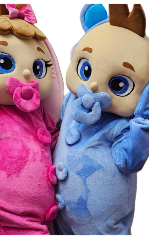 0005 Комплект ростових ляльок - Пупси з вушками