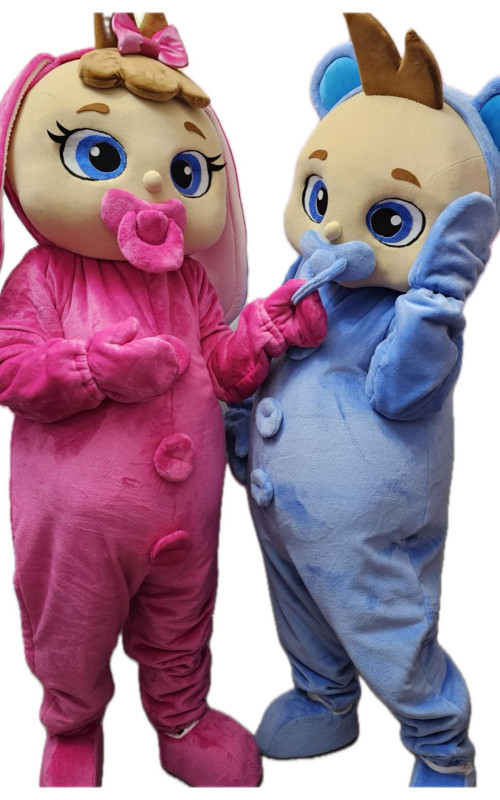 0005 Комплект ростових ляльок - Пупси з вушками