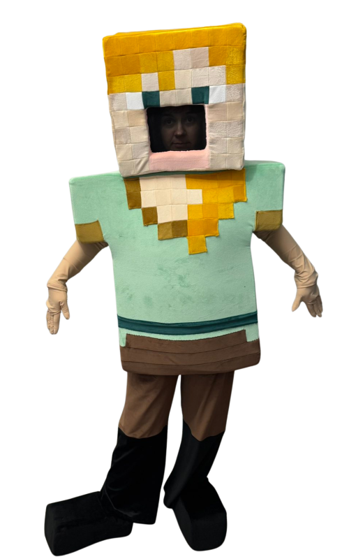 0034 Ростова лялька-Майнкрафт 