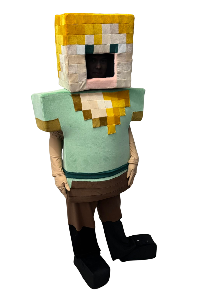 0034 Ростова лялька-Майнкрафт 0034 Ростова лялька-Майнкрафт