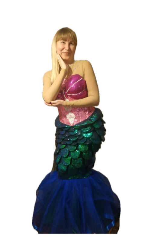 0141 Костюм для аніматорів-Русалочка Аріель