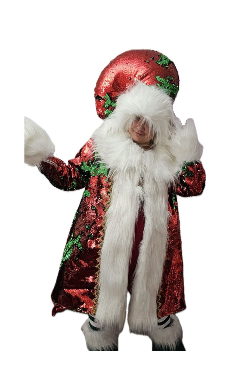 0146 Комплект новорічних костюмів-Ельф та Ельфійка