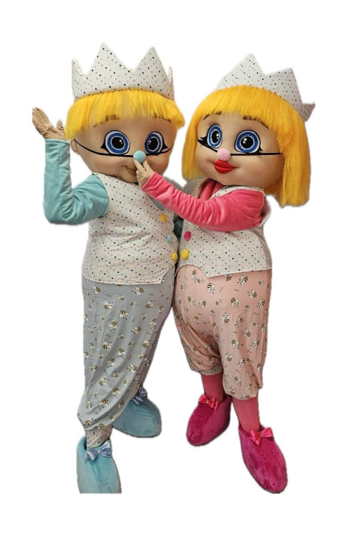 0179 Комплект ростових ляльок - Пупси -Клоуни  0179 Комплект ростових ляльок - Пупси -Клоуни