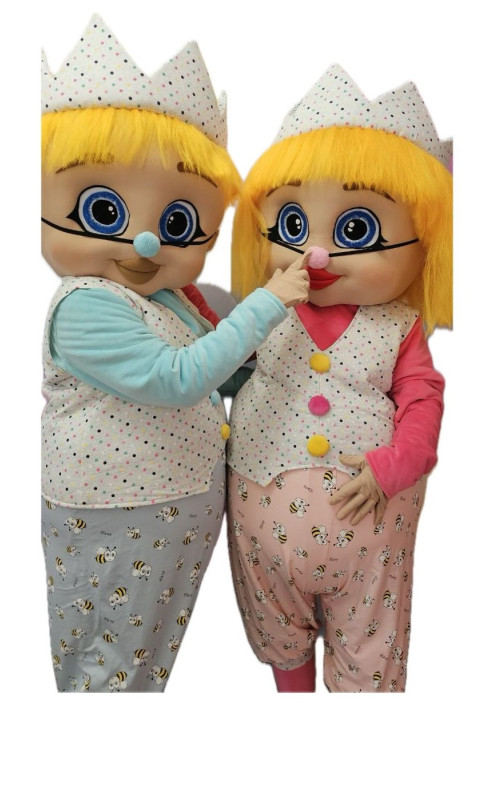 0179 Комплект ростових ляльок - Пупси -Клоуни  0179 Комплект ростових ляльок - Пупси -Клоуни