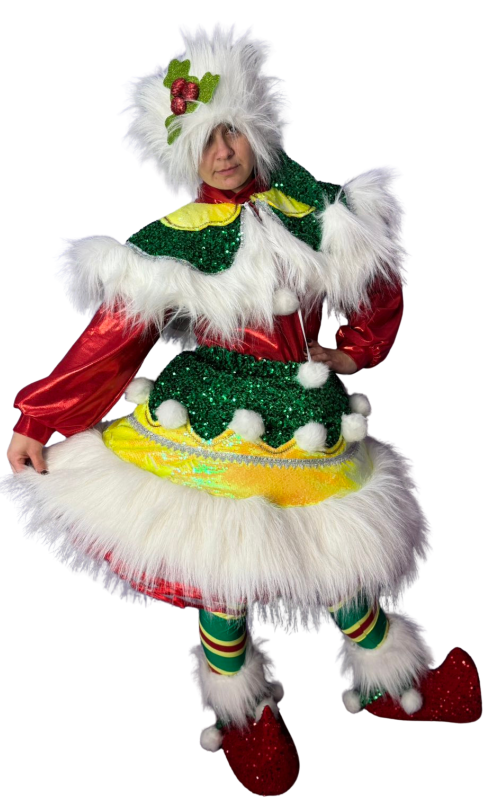 0185 Комплект новорічних костюмів - Ельфи