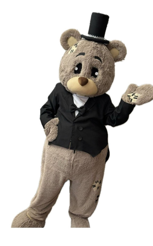 0190 Ростова лялька - Весільний Ведмедик Тедді