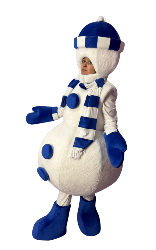 0210 Костюм для аніматорів - Сніговик в асортименті