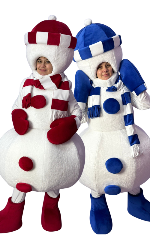 0210 Костюм для аніматорів - Сніговик в асортименті
