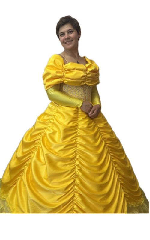 0244 Костюм для аніматорів - Красуня Бель 0244 Костюм для аніматорів - Красуня Бель