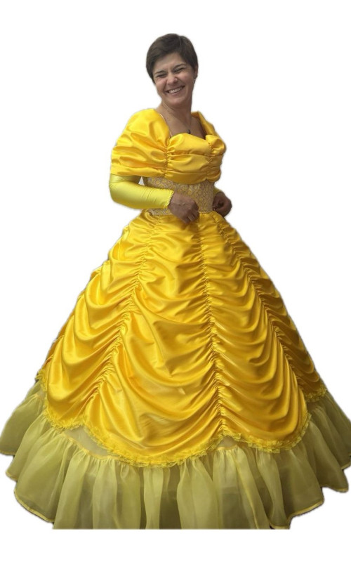 0244 Костюм для аніматорів - Красуня Бель 0244 Костюм для аніматорів - Красуня Бель