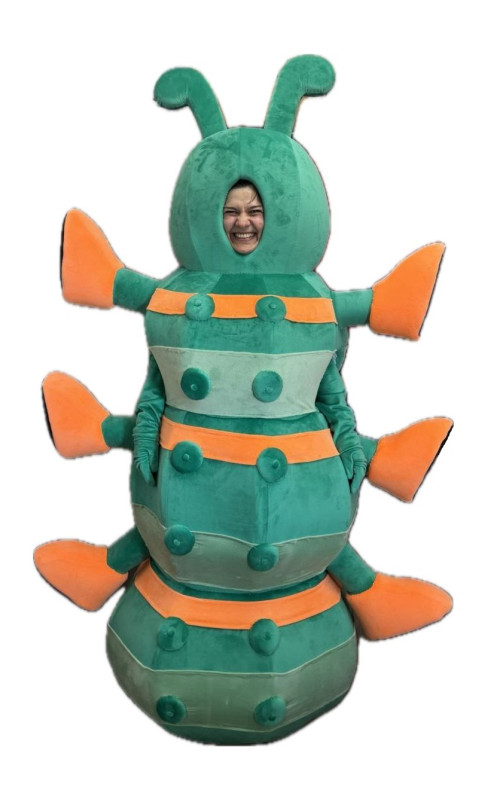 0246 Костюм для аніматорів - Гусениця 0246 Костюм для аніматорів - Гусениця