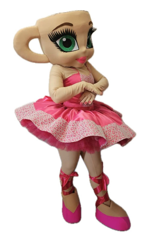 0255 Ростова лялька - Балерина Капучино