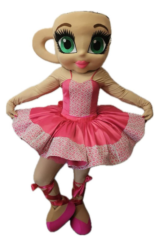 0255 Ростова лялька - Балерина Капучино