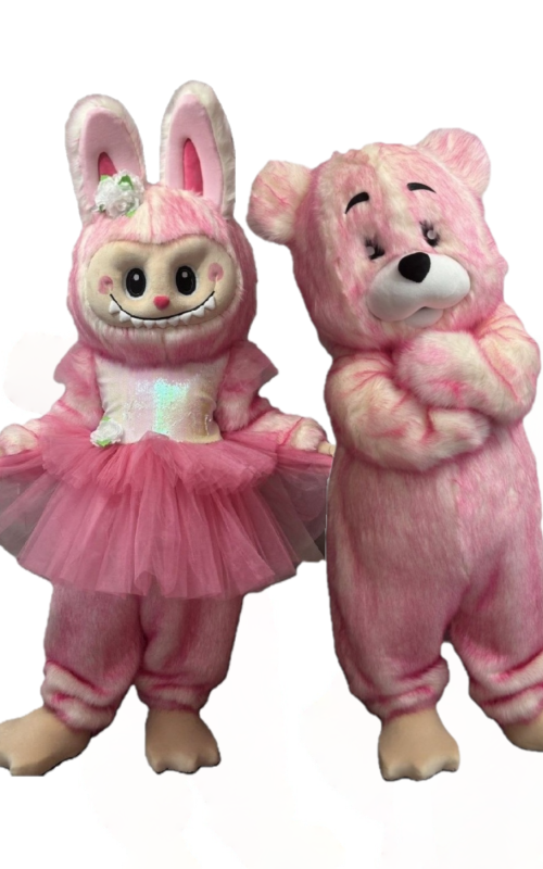 0268 Ростова лялька 2 в 1 Лабуба + голова ведмедика + додатковий наряд 0268 Ростова лялька 2 в 1 Лабуба + голова ведмедика + додатковий наряд