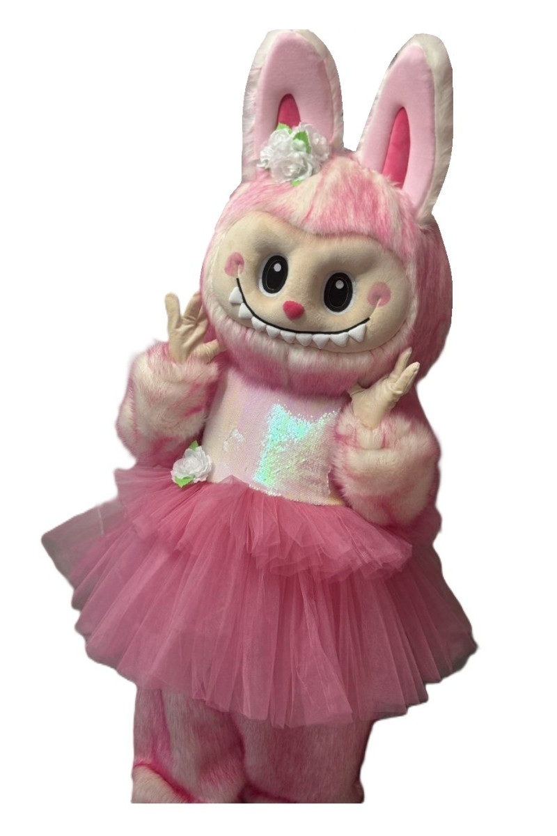 0268 Ростова лялька 2 в 1 Лабуба + голова ведмедика + додатковий наряд