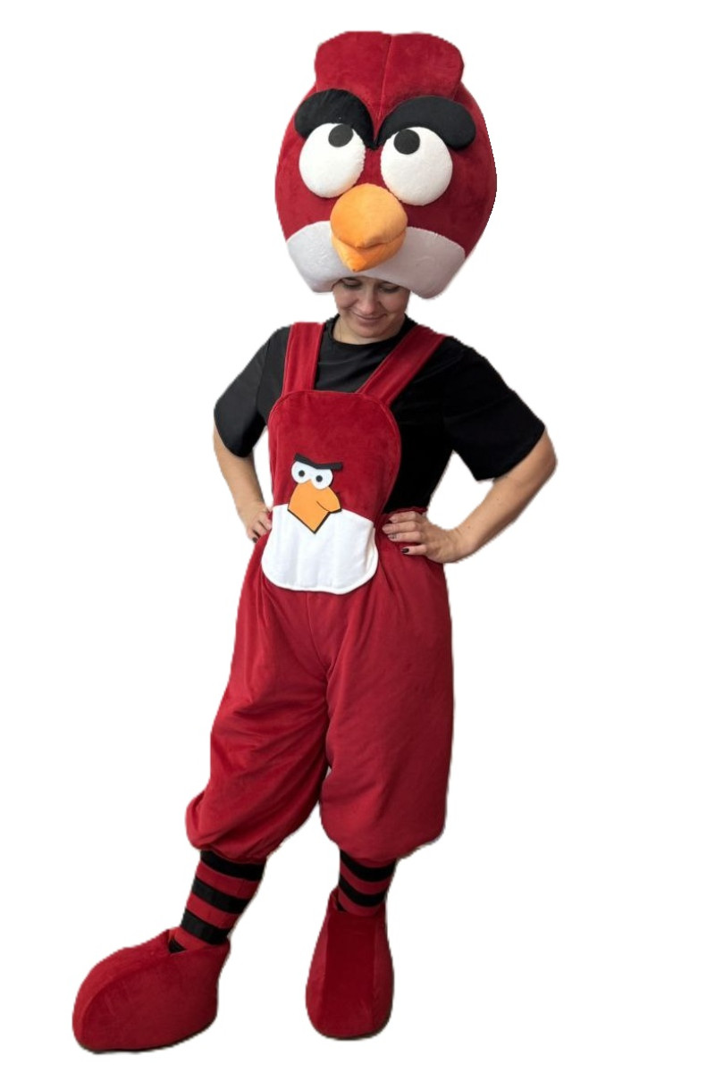 0281 Костюм для аніматорів - Ред ("Angry Birds")