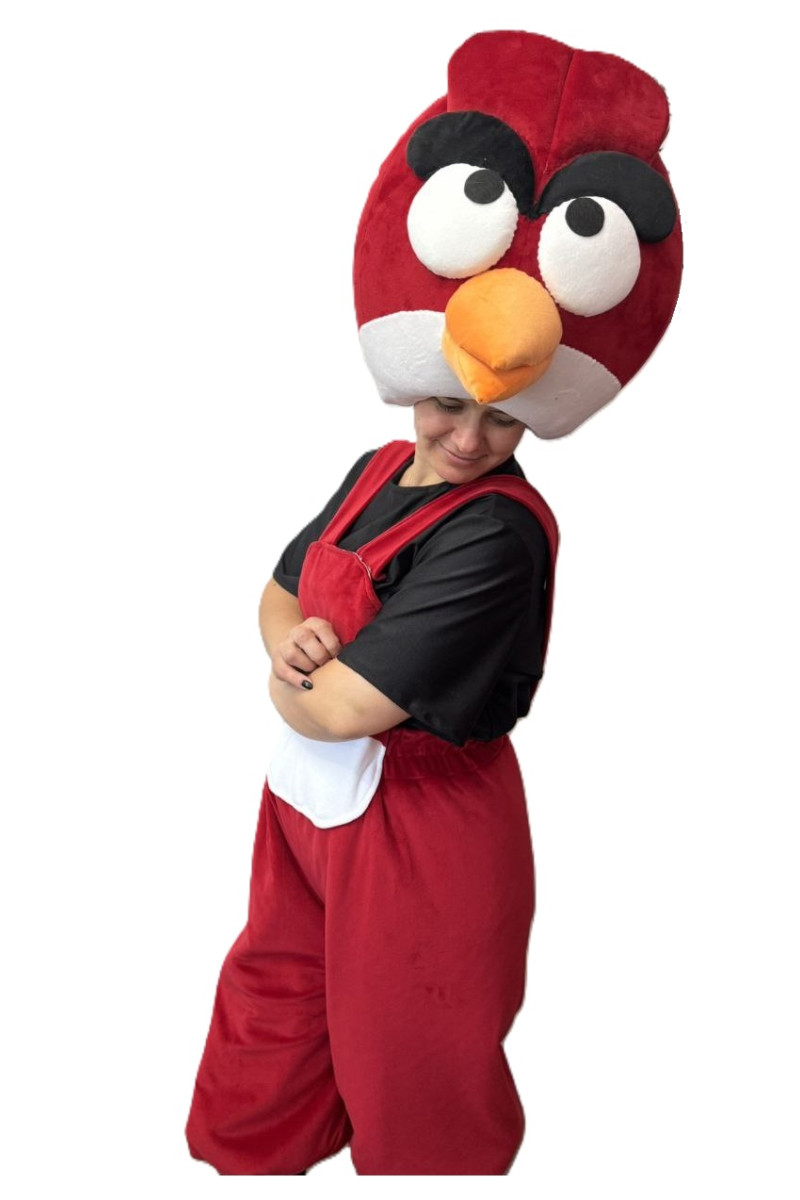 0281 Костюм для аніматорів - Ред ("Angry Birds")