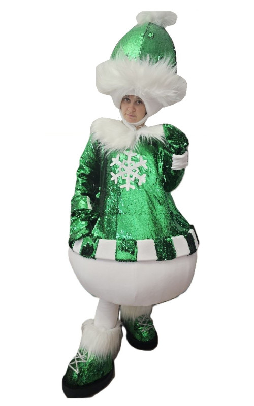 0304 Костюм для аніматорів - Сніговички в асортименті