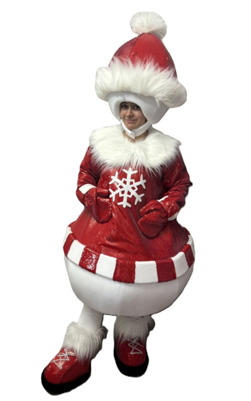 0304 Костюм для аніматорів - Сніговички в асортименті