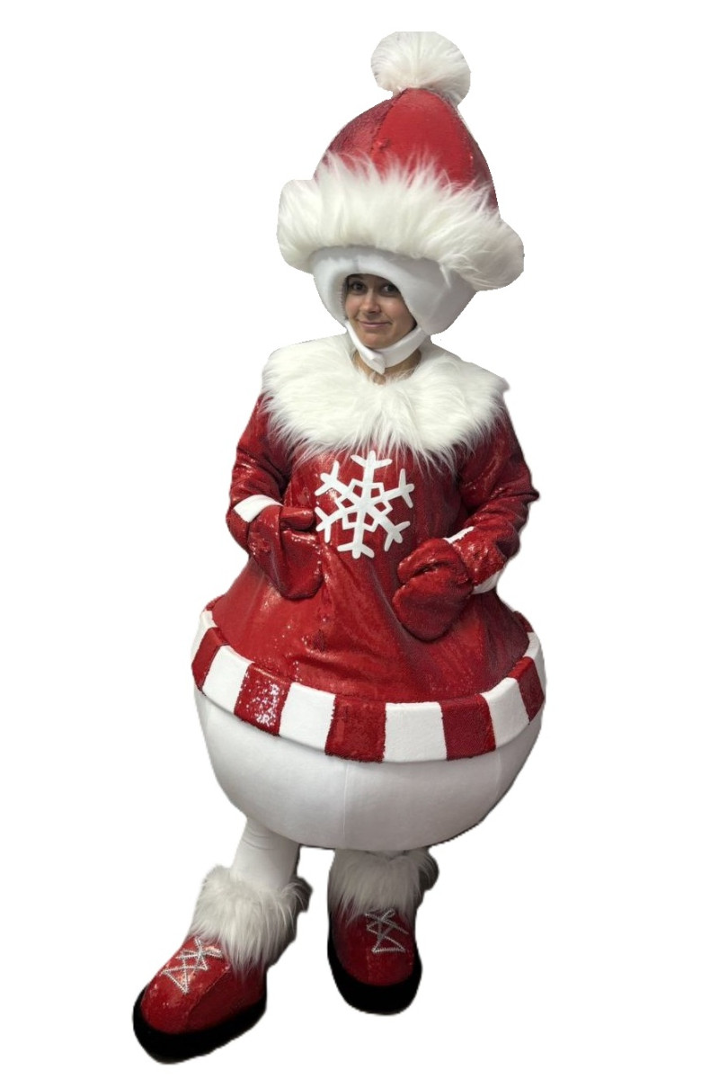 0304 Костюм для аніматорів - Сніговички в асортименті