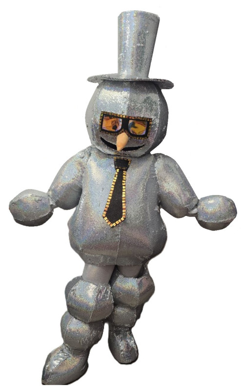 0306 Ростова лялька - Сніговик Диско 