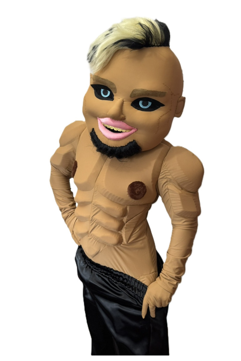 0331 Ростова лялька - жартівлива версія "Popek" (стриптизер)