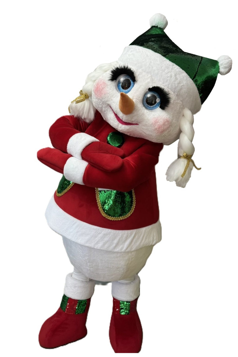 0338 Ростова лялька - Дівчинка-сніговичок