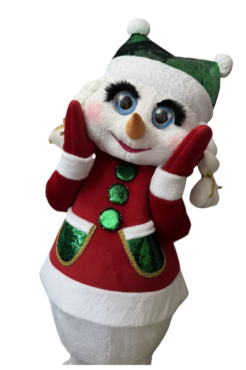 0338 Ростова лялька - Дівчинка-сніговичок