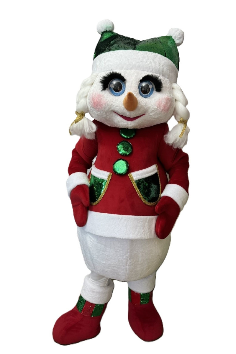 0338 Ростова лялька - Дівчинка-сніговичок