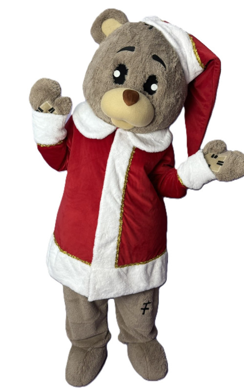 0352 Ростова лялька - Новорічний Ведмедик Тедді