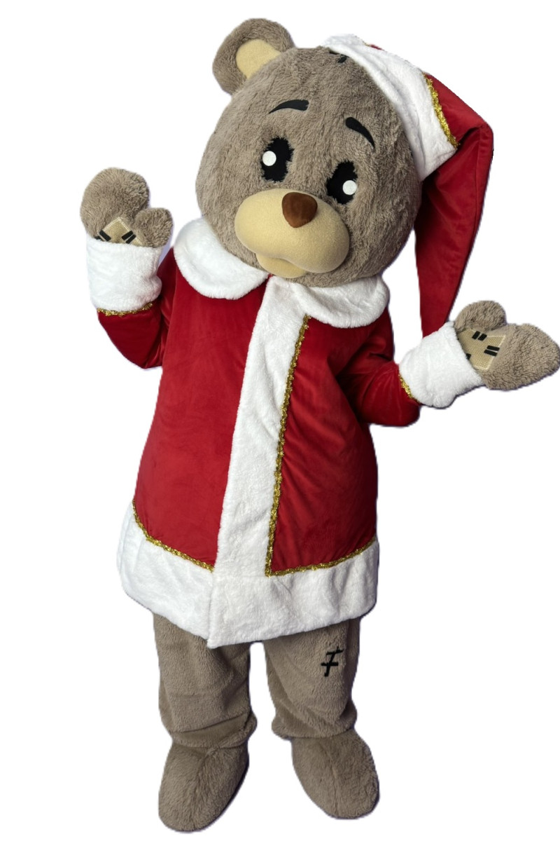 0352 Ростова лялька - Новорічний Ведмедик Тедді