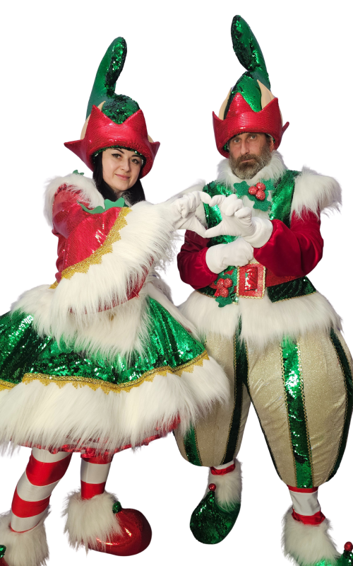 0353 Комплект костюмів для аніматорів - Новорічні Ельфи 