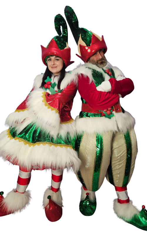 0353 Комплект костюмів для аніматорів - Новорічні Ельфи 