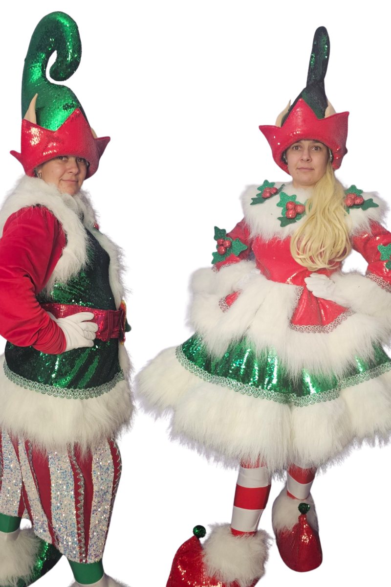0353 Комплект костюмів для аніматорів - Новорічні Ельфи 
