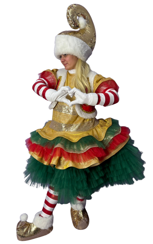 0357 Комплект костюмів для аніматорів - Новорічні Ельфи  0357 Комплект костюмів для аніматорів - Новорічні Ельфи