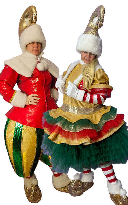 0357 Комплект костюмів для аніматорів - Новорічні Ельфи  0357 Комплект костюмів для аніматорів - Новорічні Ельфи