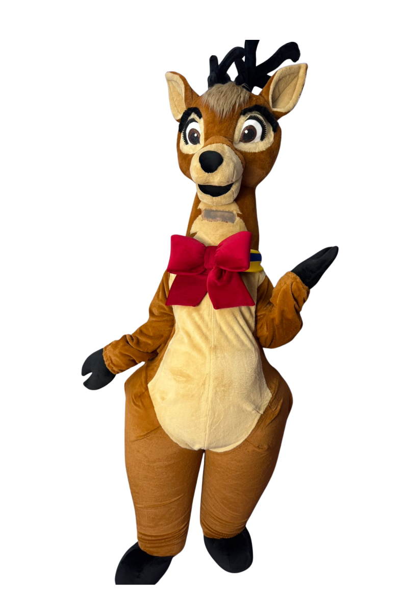 0358 Ростова лялька - Олень Санта-Клауса