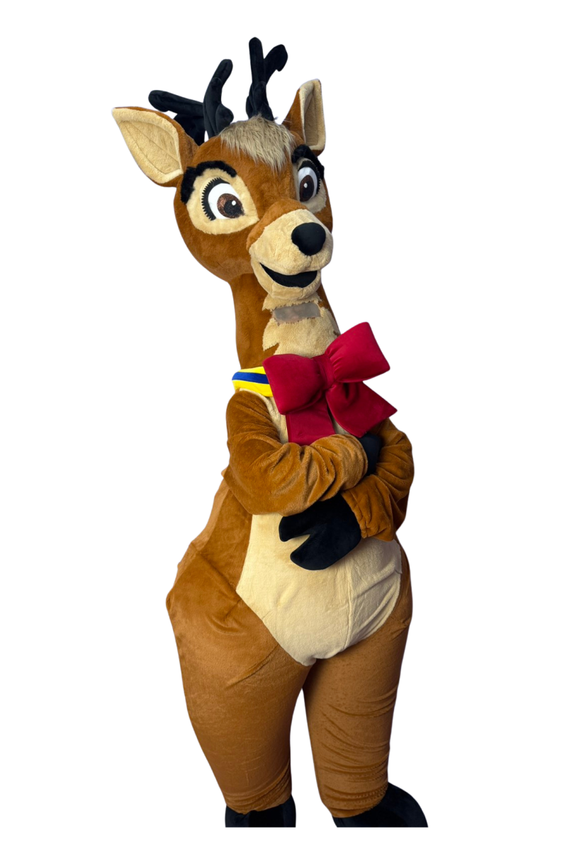 0358 Ростова лялька - Олень Санта-Клауса