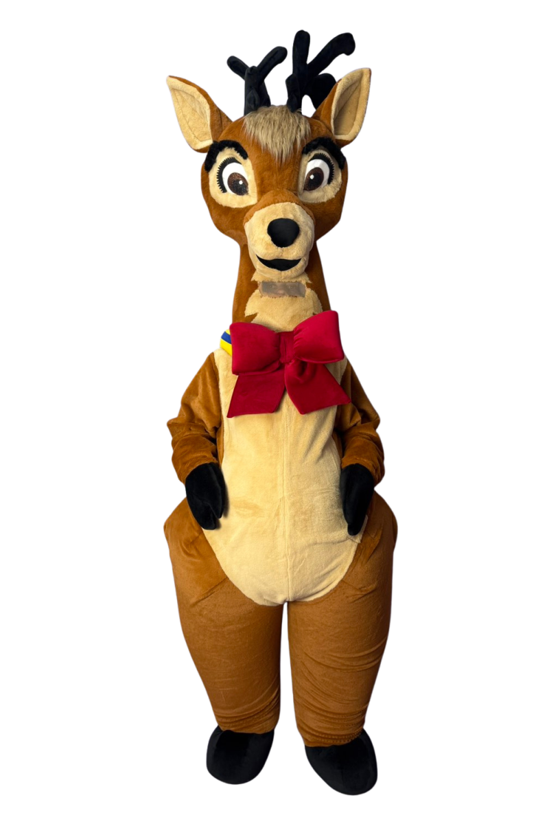 0358 Ростова лялька - Олень Санта-Клауса